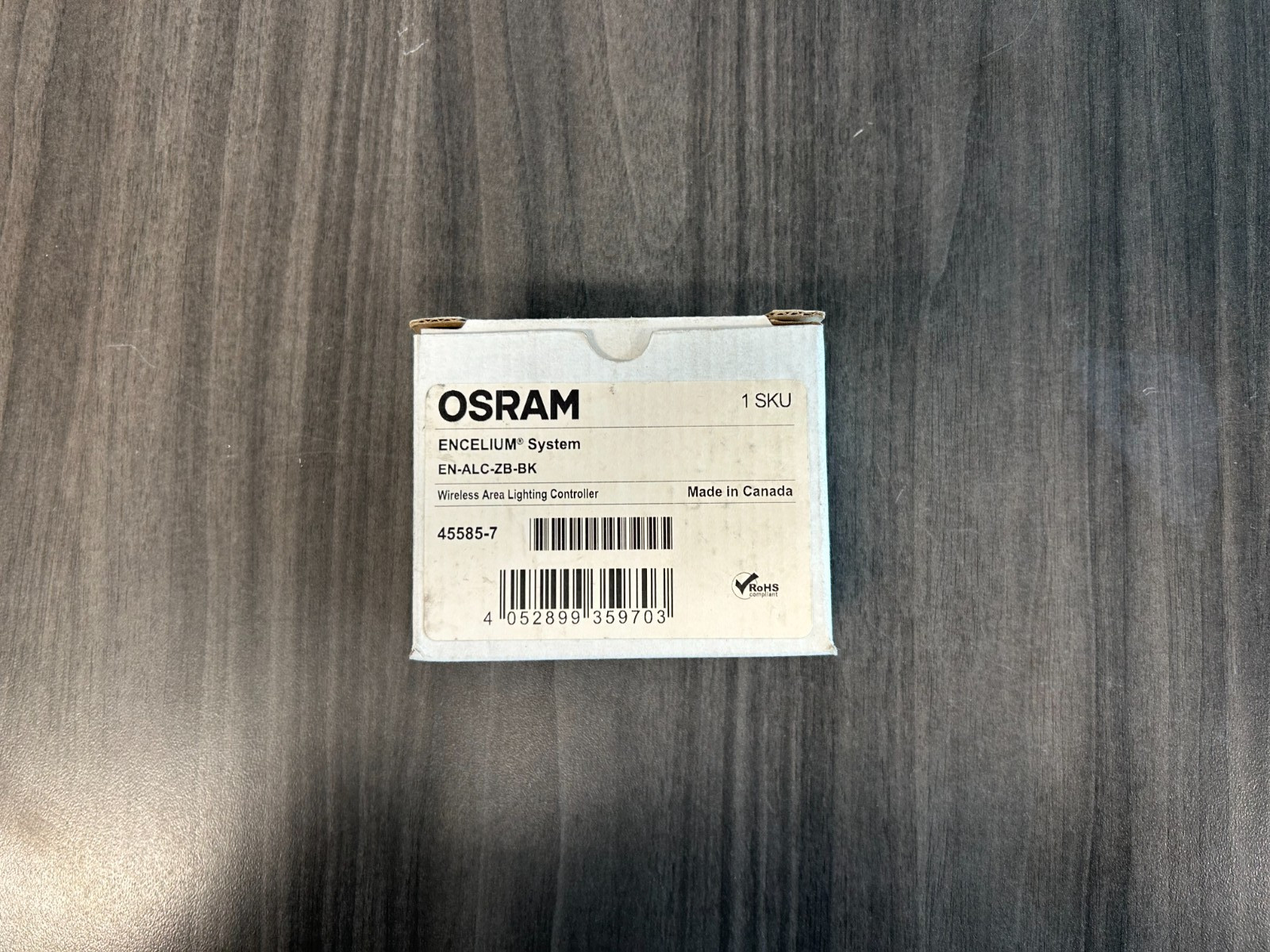 OSRAM ENCELIUM System Wireless Area Lighting Controller EN-ALC-ZB-BK