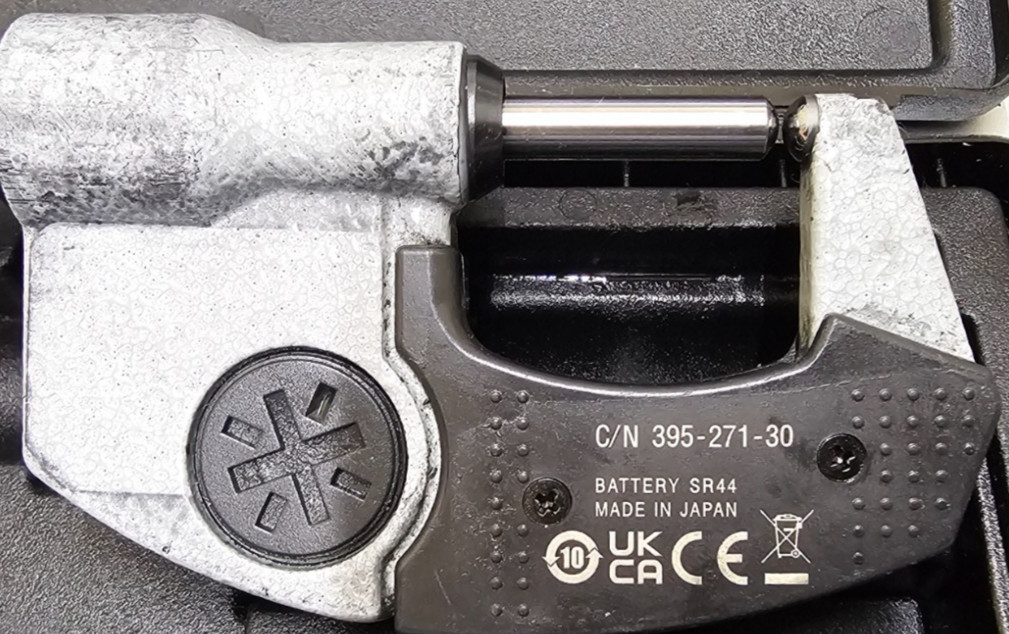 Mitutoyo 395-351-30 Electronic Spherical Face Micrometer
