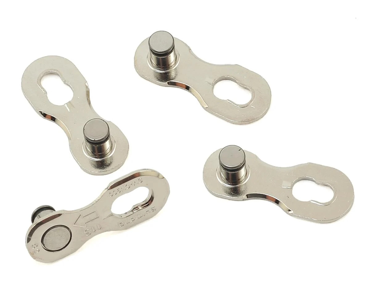 Shimano SM-CN900 Chain Quick Links (Silver) (11 Speed) (2 Pairs) [ISMCN90011A]
