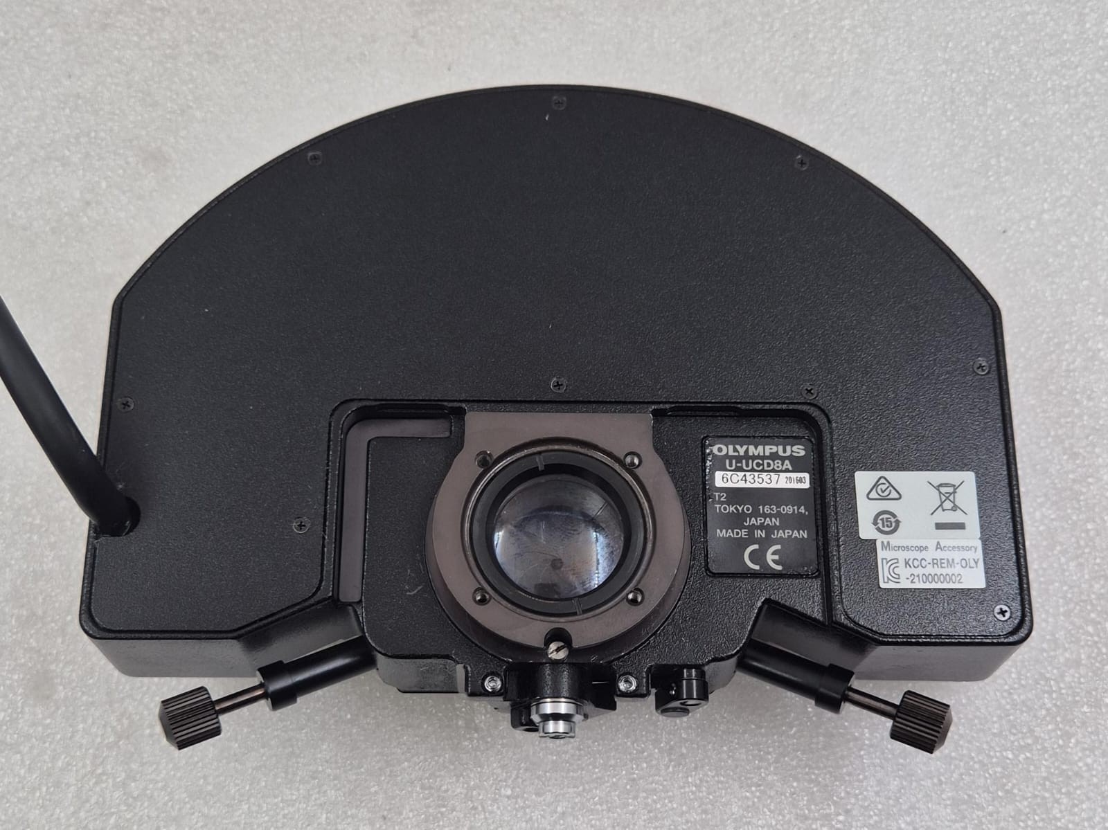 OLYMPUS U-UCD8A T2 Microscope Motorized Condenser Optical Accessory