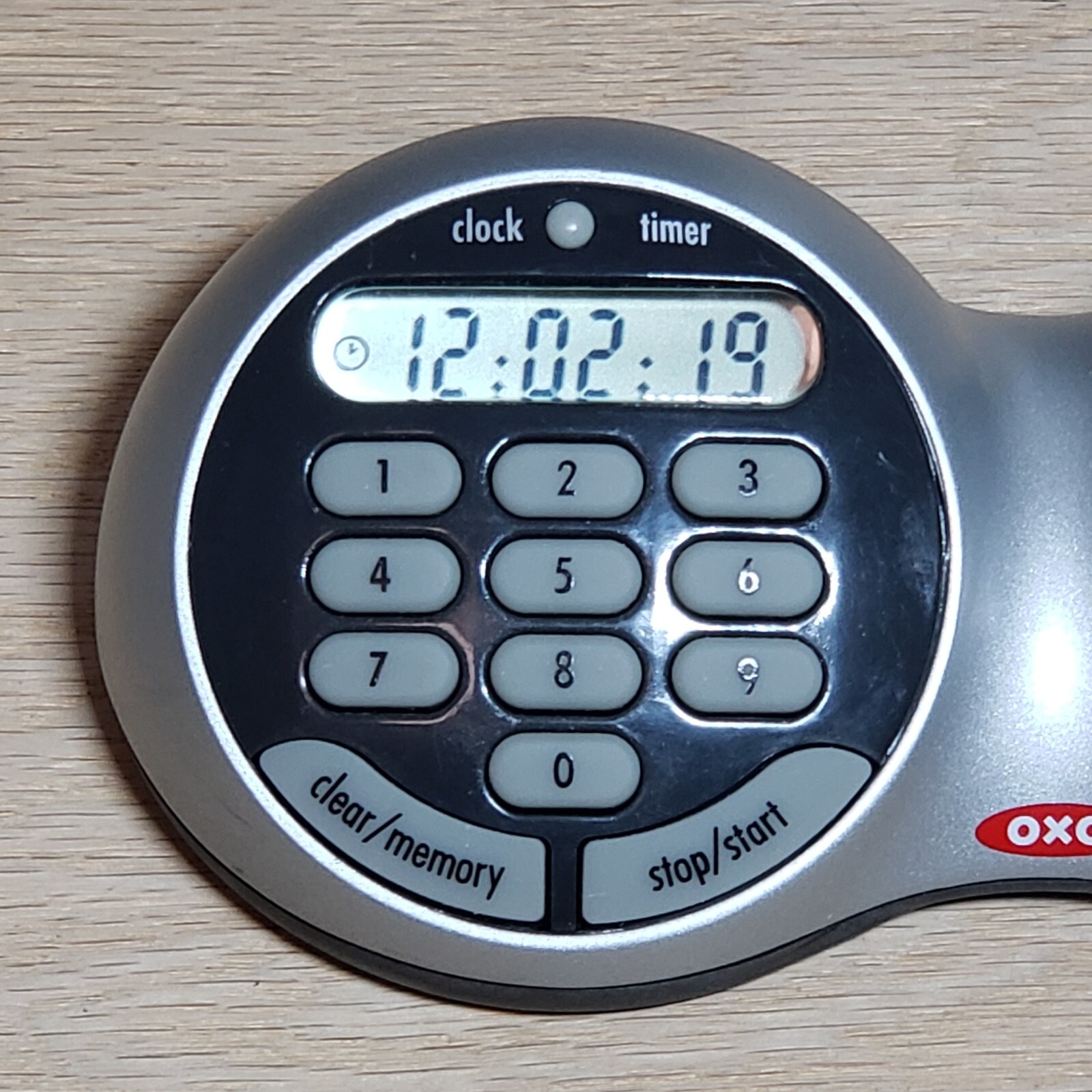 OXO Good Grips Times Squared Dual Timer Silver Analog & Digital Tested Working