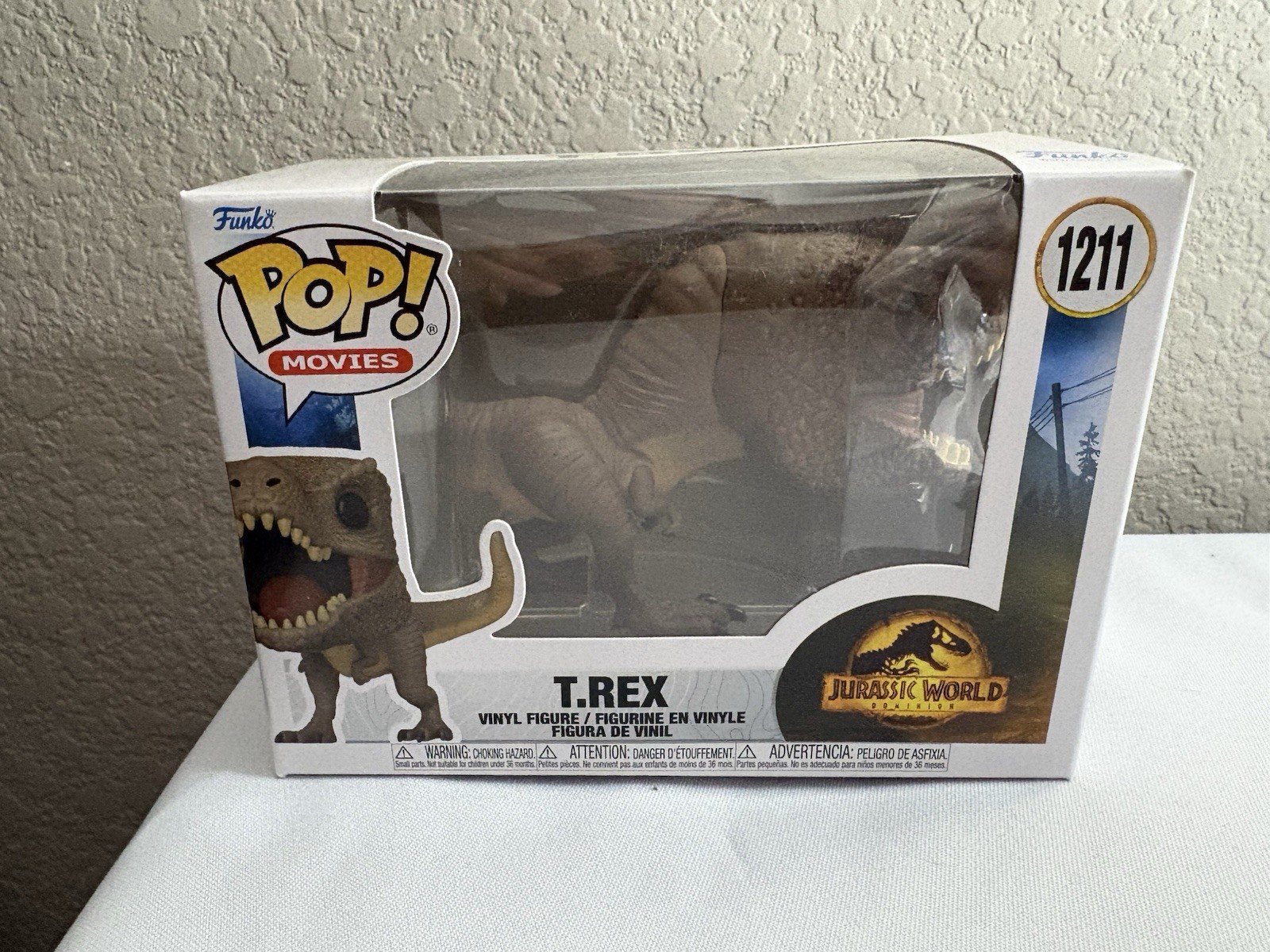 Jurassic World Dominion Movie T. Rex POP! Figure Toy #1211 FUNKO NEW NIB