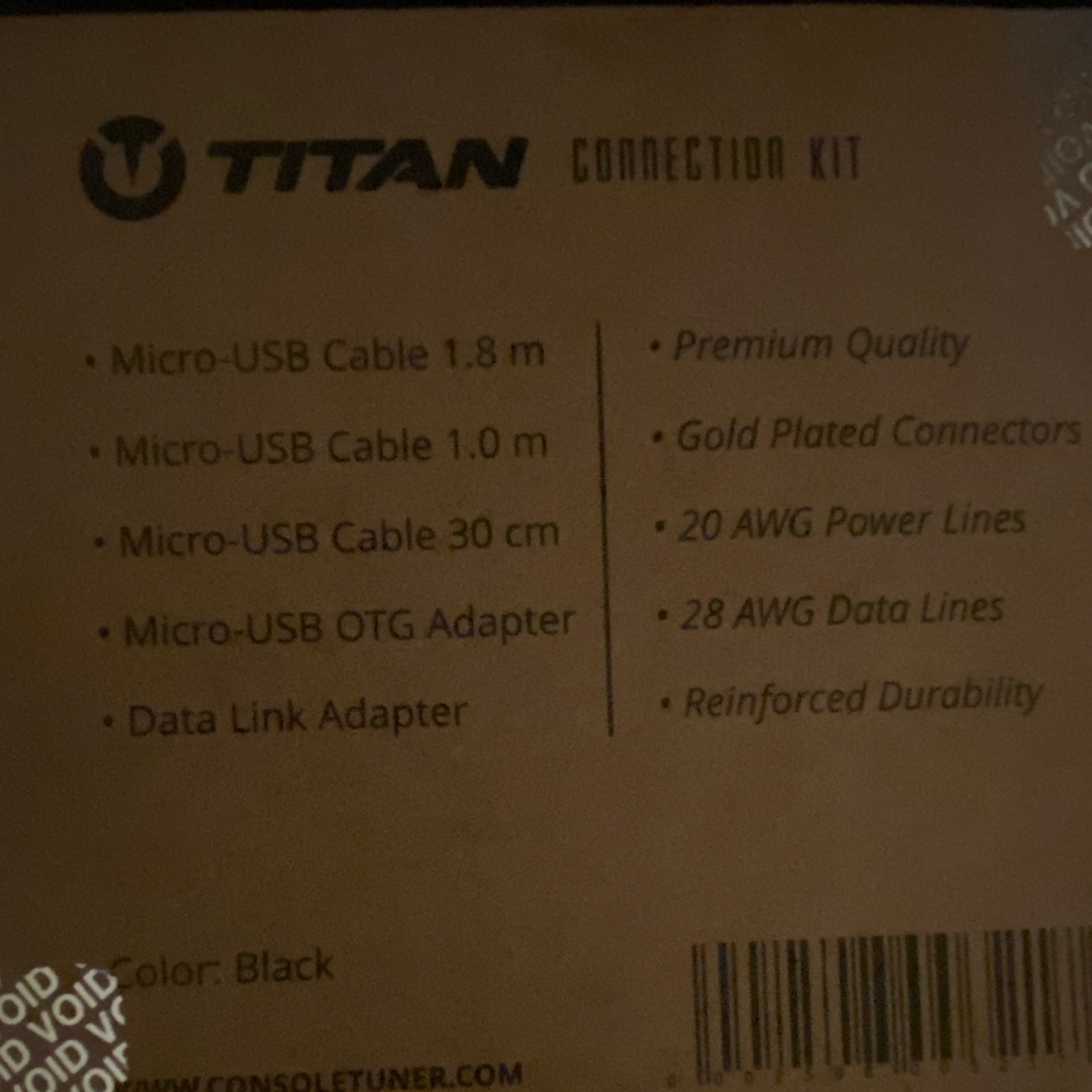 Titan Two device and connection kit with Warzone Scripts￼