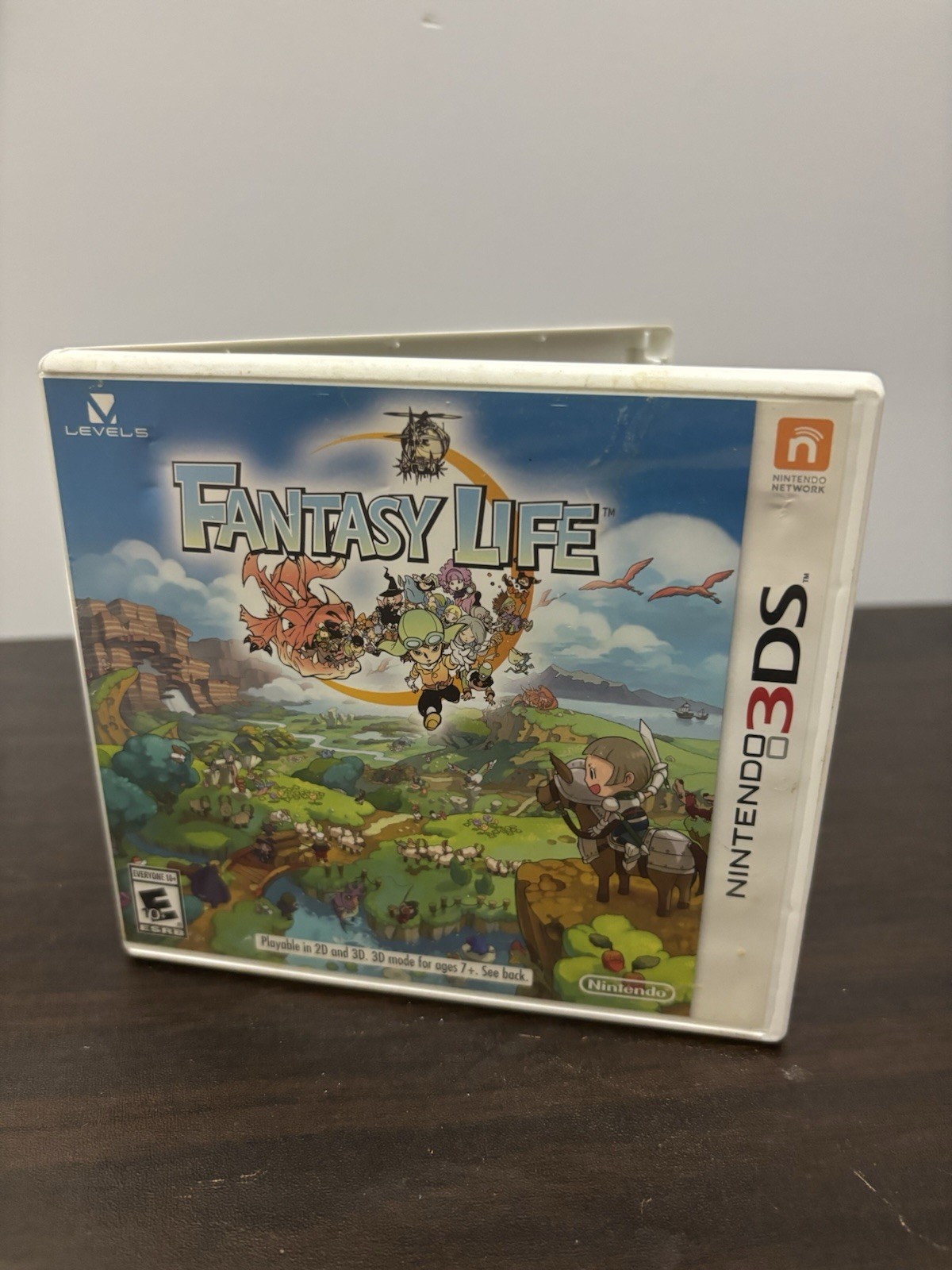 CASE/MANUAL ONLY for Fantasy Life (Nintendo 3DS, 2014)