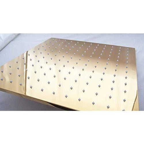 24" Square Ceiling Mount Rainfall Shower Head