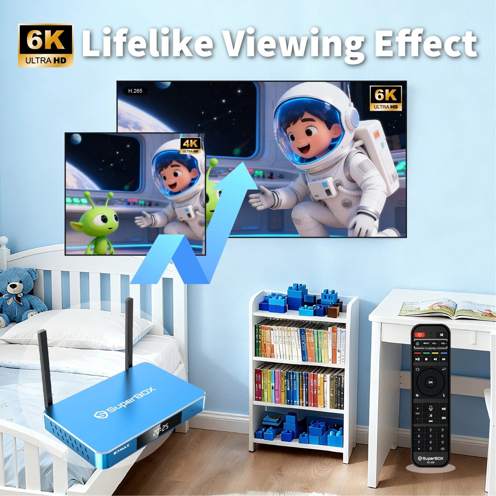 Media Player superbox s7max latest version 2026 Streaming Box with all channel