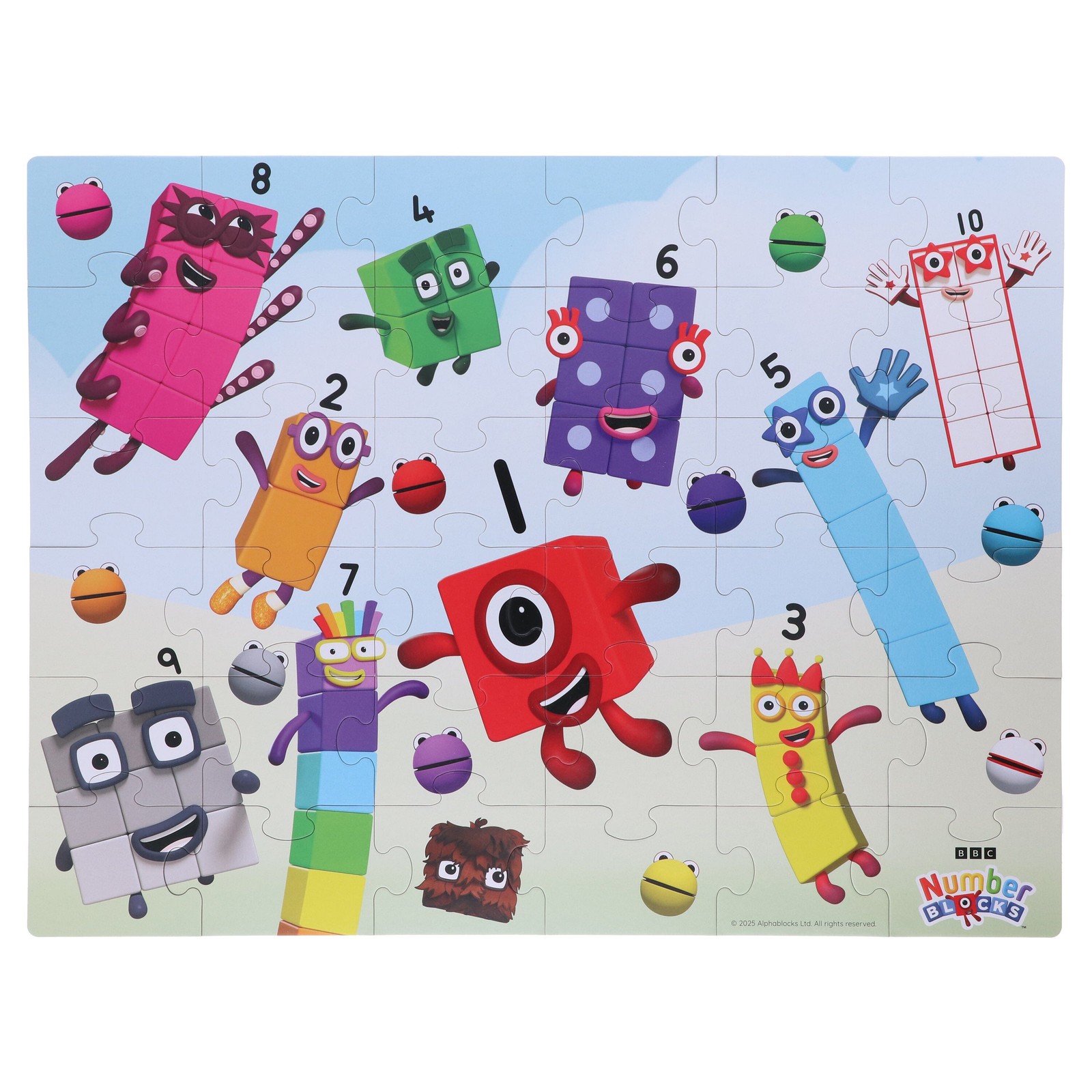 Numberblocks: First Numbers Jigsaw & Book - Ages 3+ - BB