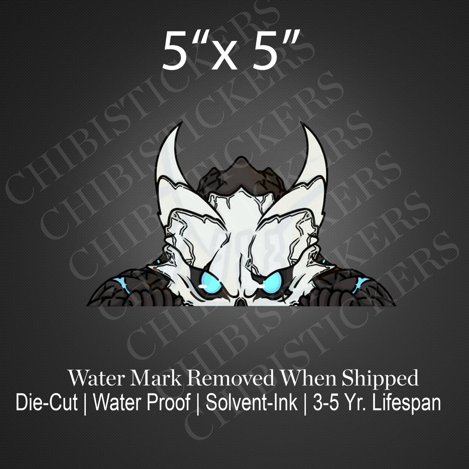 Kaiju No. 8 Peeker Monster Demon Anime Car Decal Vinyl Waterproof Peeker Decal