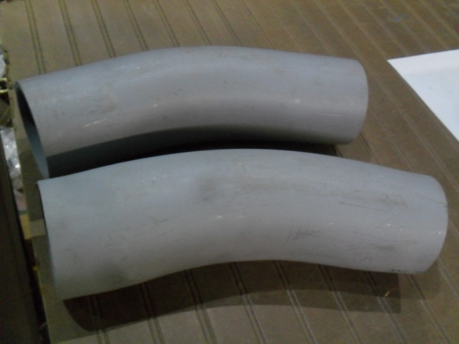 4EPVC-2212 4" PVC 22-1/2° Elbow 24" Radius Schedule 40 Gray x2
