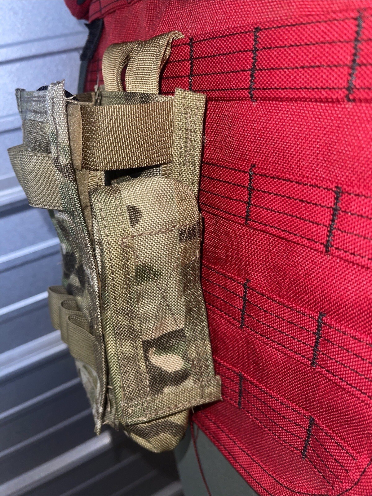 MSA PARACLETE RLC019RXTS-Multi Camo RADIO POUCH