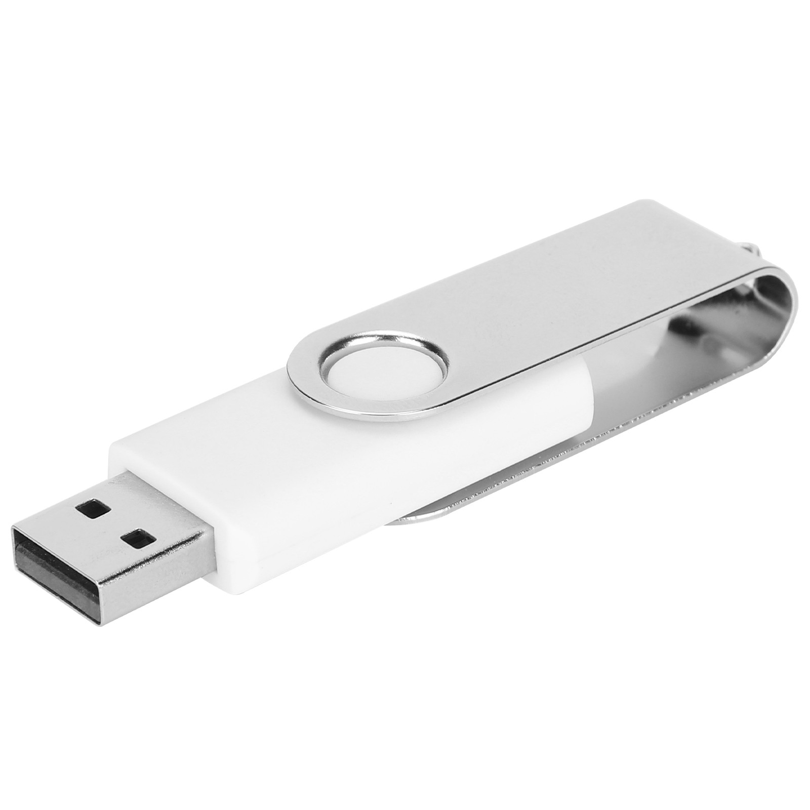 USB Flash Drive Candy White Rotatable Portable Storage For PC T-DSO