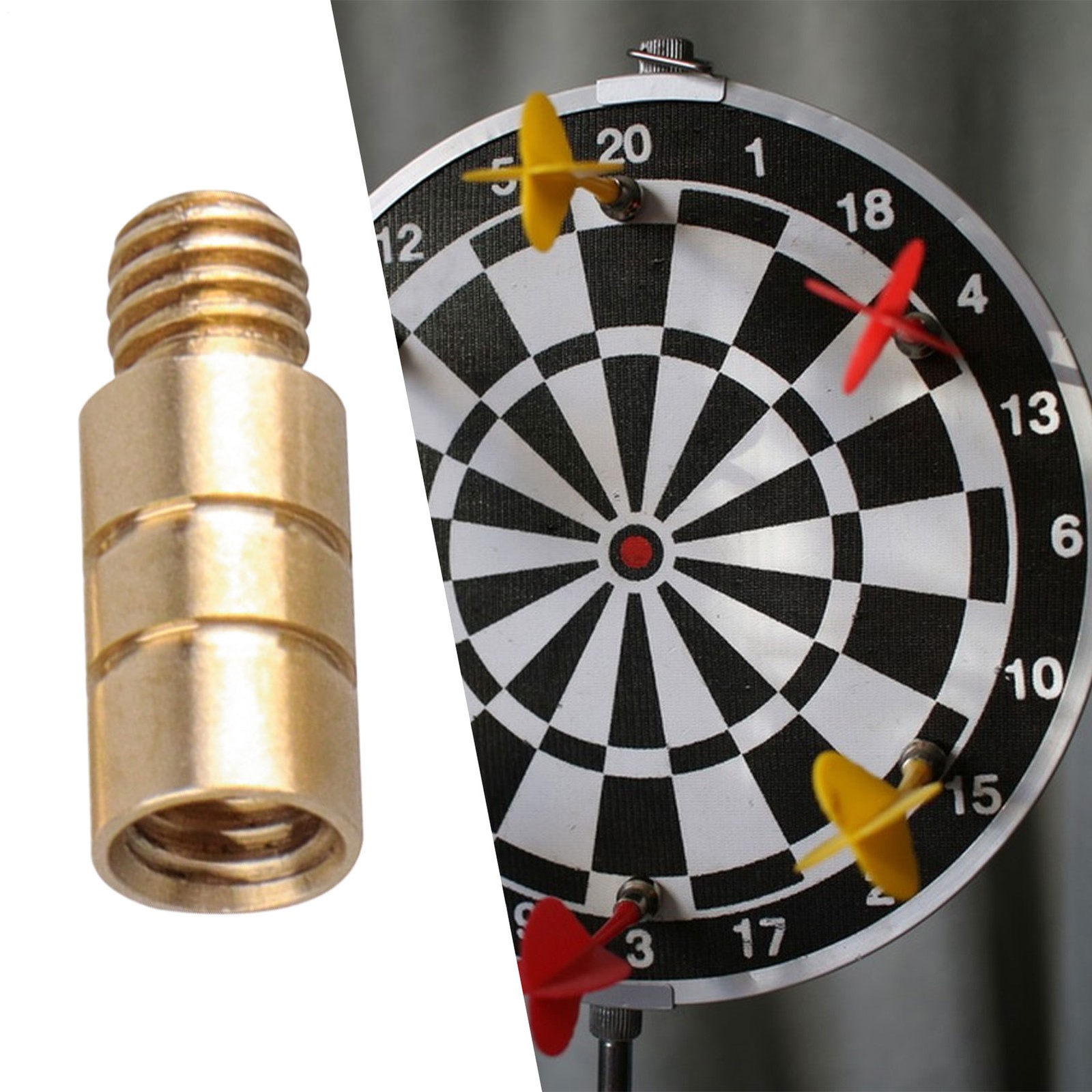 2g Copper Dart Weight Add Accentuator 2Pcs 2BA Thread Copper Color