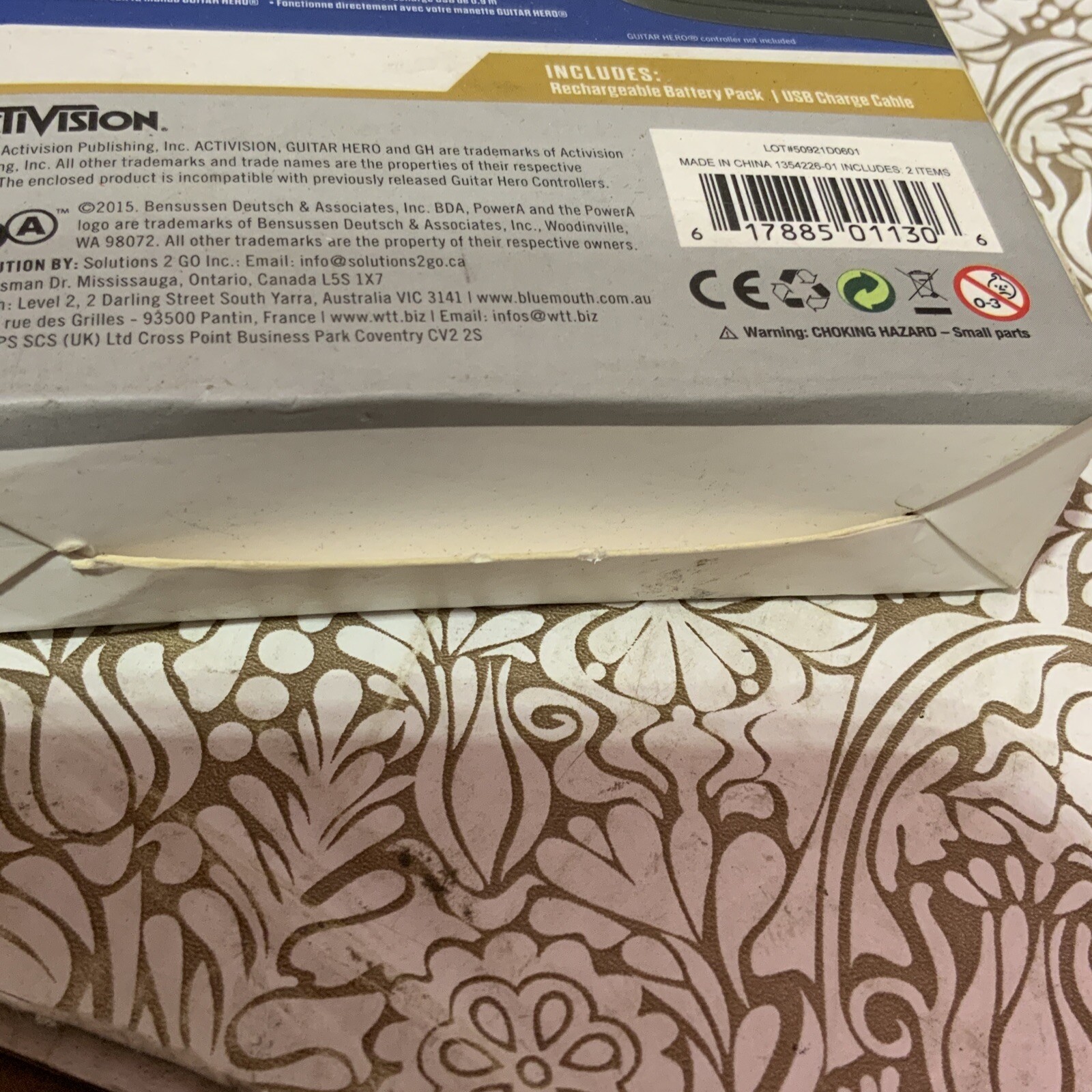 📀 Guitar Hero Live - Rechargeable Battery Pack (NEW)