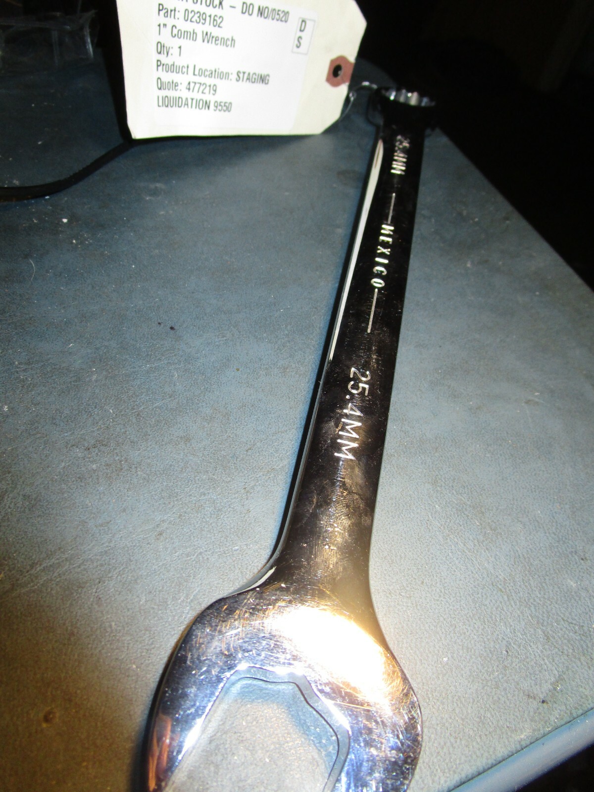 1" URREA Chrome Combination Wrench