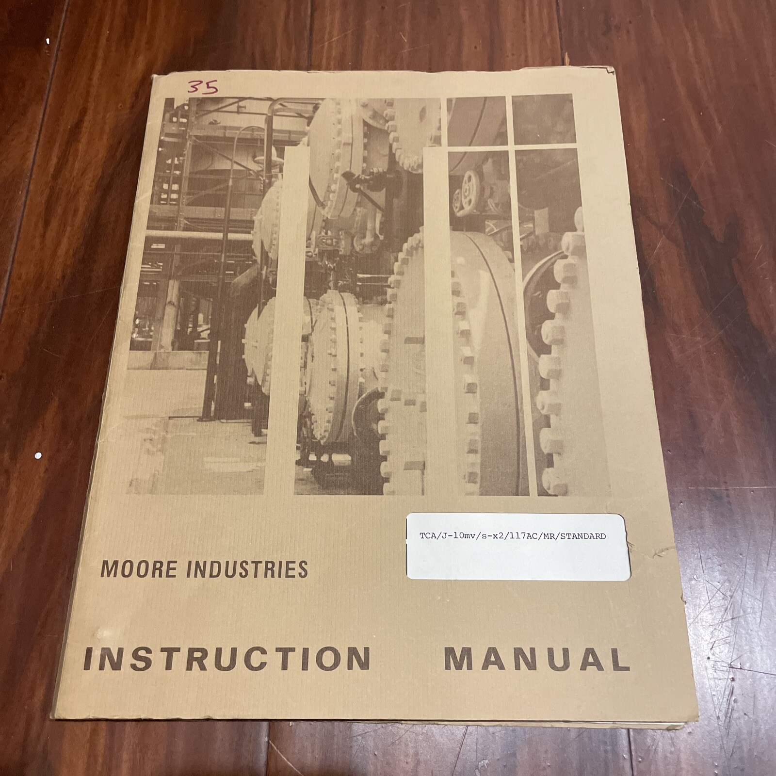 Moore Industries TCA-Thermocouple Alarm Trip Standard Instruction Manual