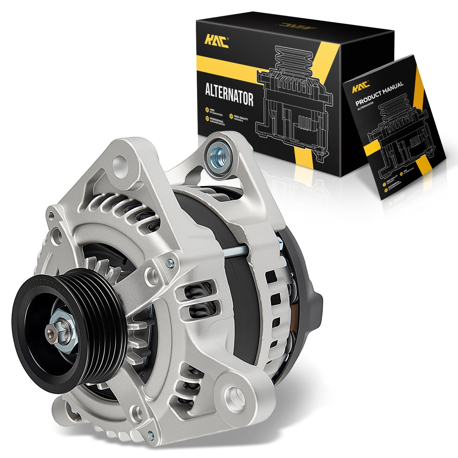 KAC Alternator Replacement Grand Caravan 2008-2010 3.3 3.8L Wrangler 2009-2011