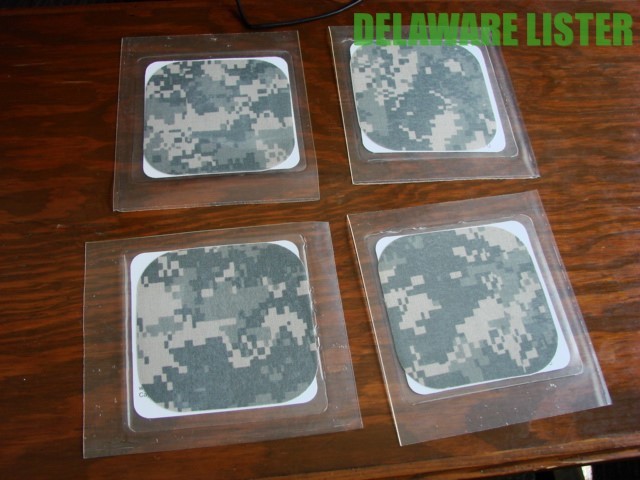 Lot of 4x ACU US MILITARY DIGITAL CAMO UNIFORM/GEAR FABRIC REPAIR PATCH 4"x4" NR