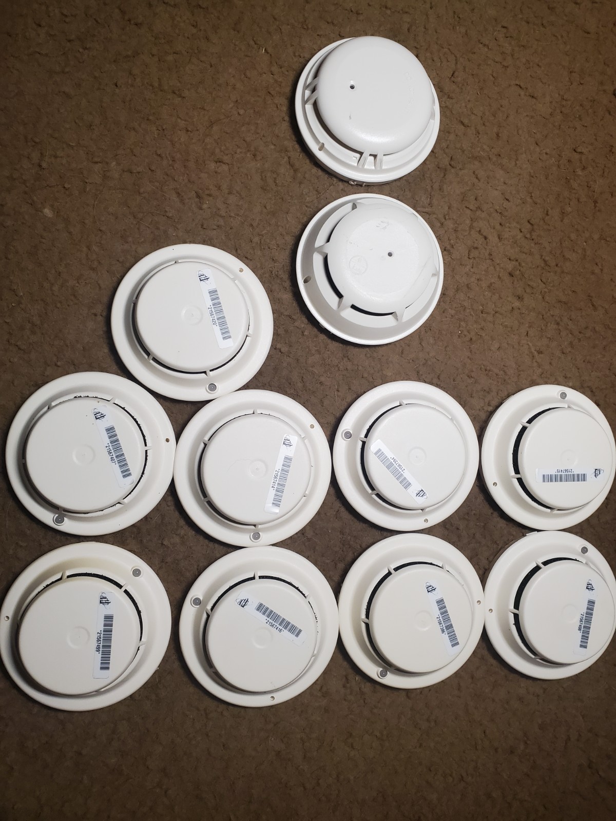 SIEMENS LOT OF 10 PE-11 FIRE ALARM SMOKE HEAT DETECTOR FREE&FAST SHIPPING