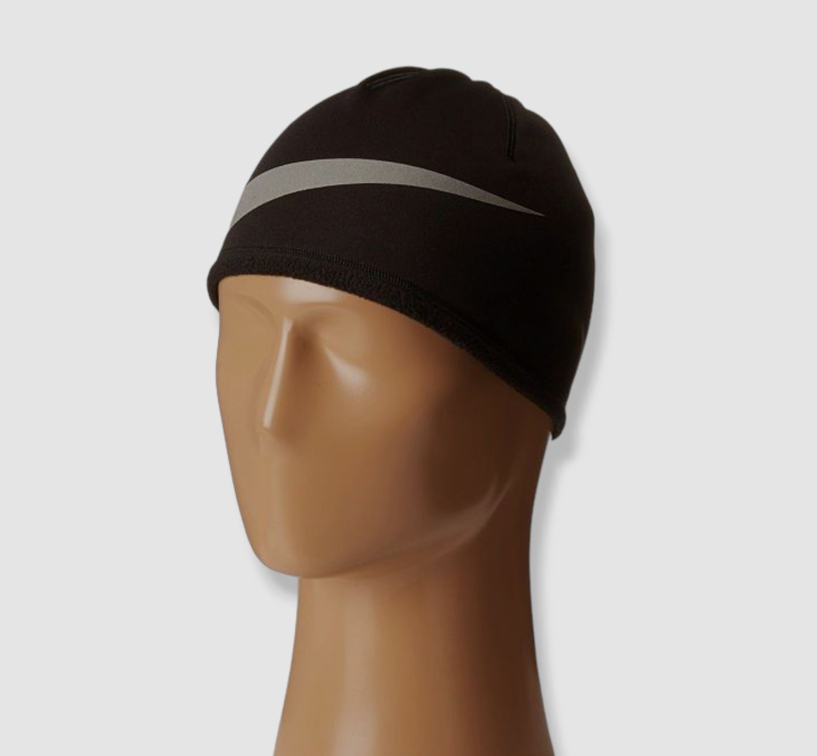 Nike Kids Boy's Black Reflective Logo Therma Fit Warm Beanie Hat Size 8/20