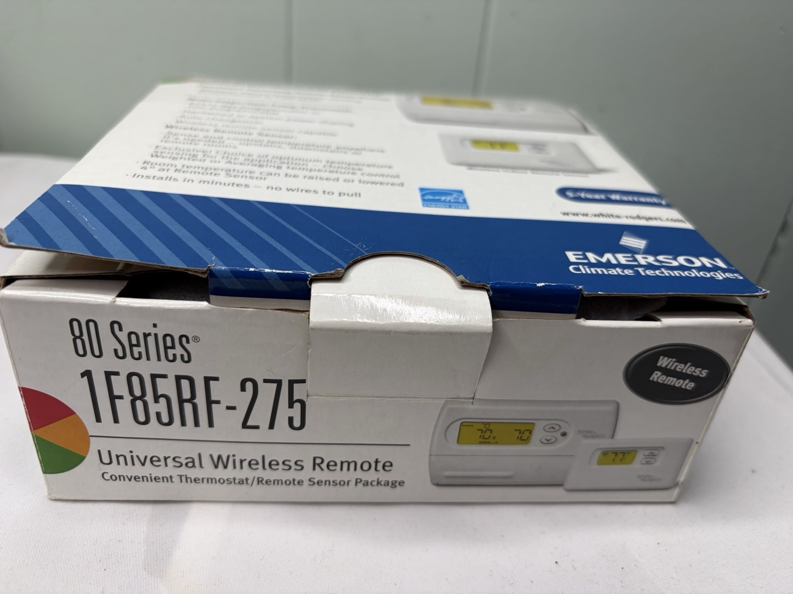 White Rodgers Universal Wireless Remote Thermostat 1F85RF-275