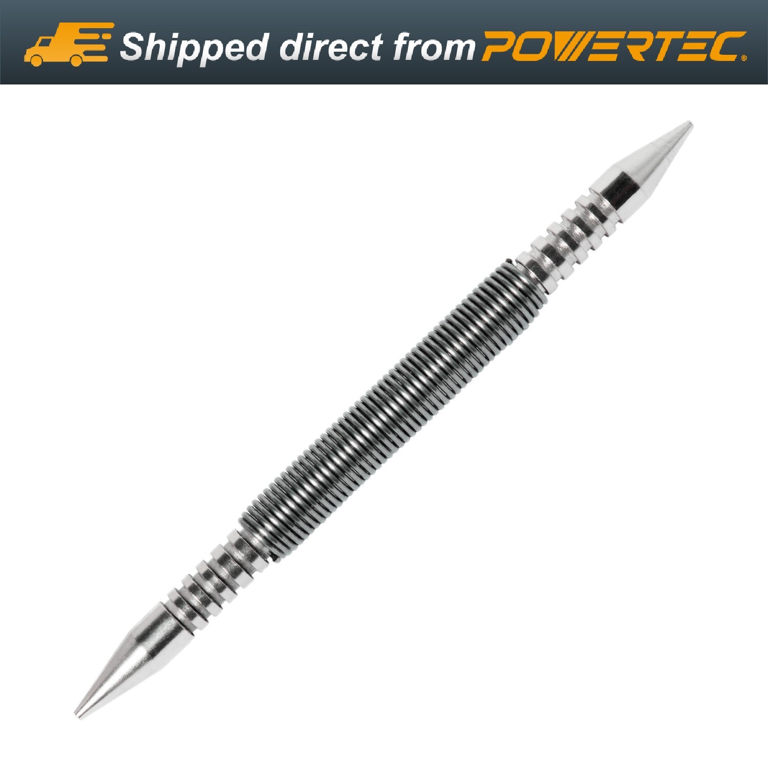 POWERTEC 71936 Dual Tipped 1/32" & 1/16" Nail Setter, 1PK