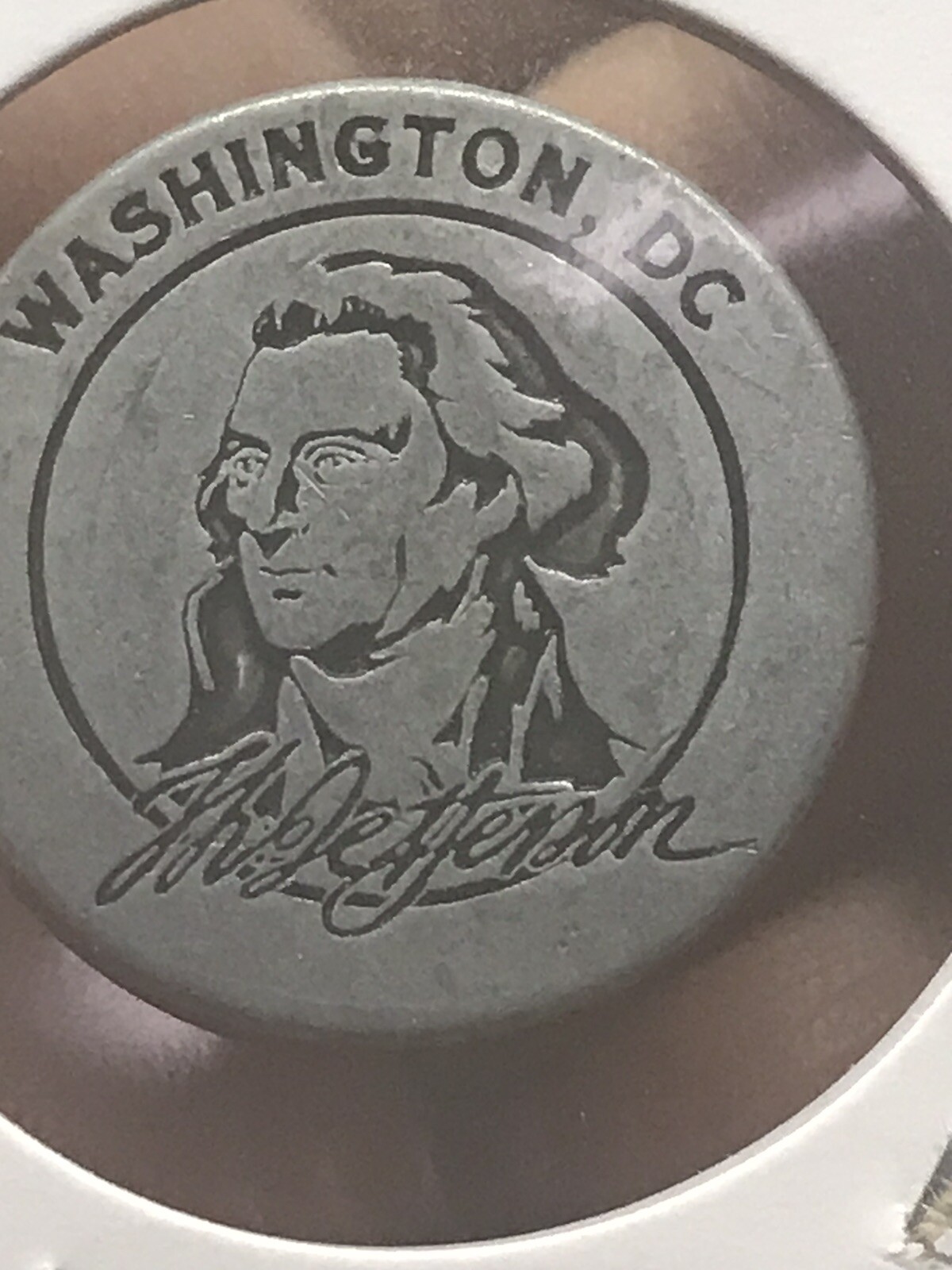 History Token - Thomas Jefferson Memorial - Washington, DC