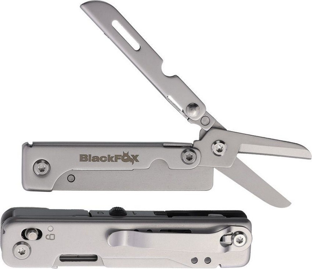Black Fox Solver Multi Tool With Stainless Steel Handle Integrates Dozen - BF207