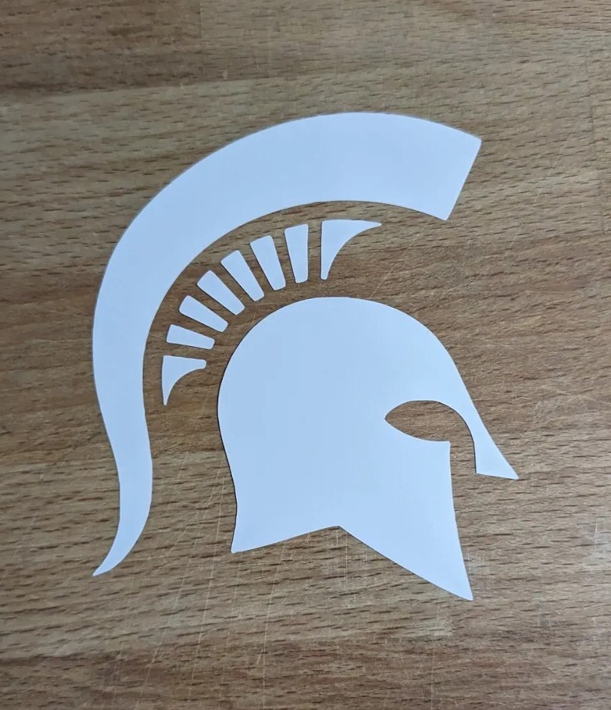 Michigan State Spartans vinyl decal