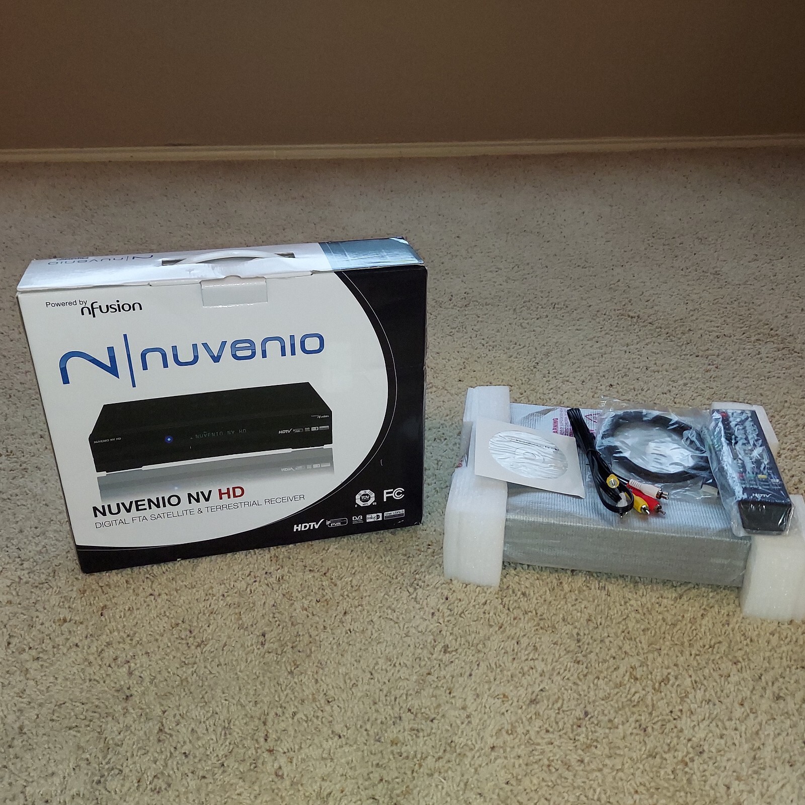 Nfusion Nuvenio Digital FTA Satellite & Terrestrial Receiver