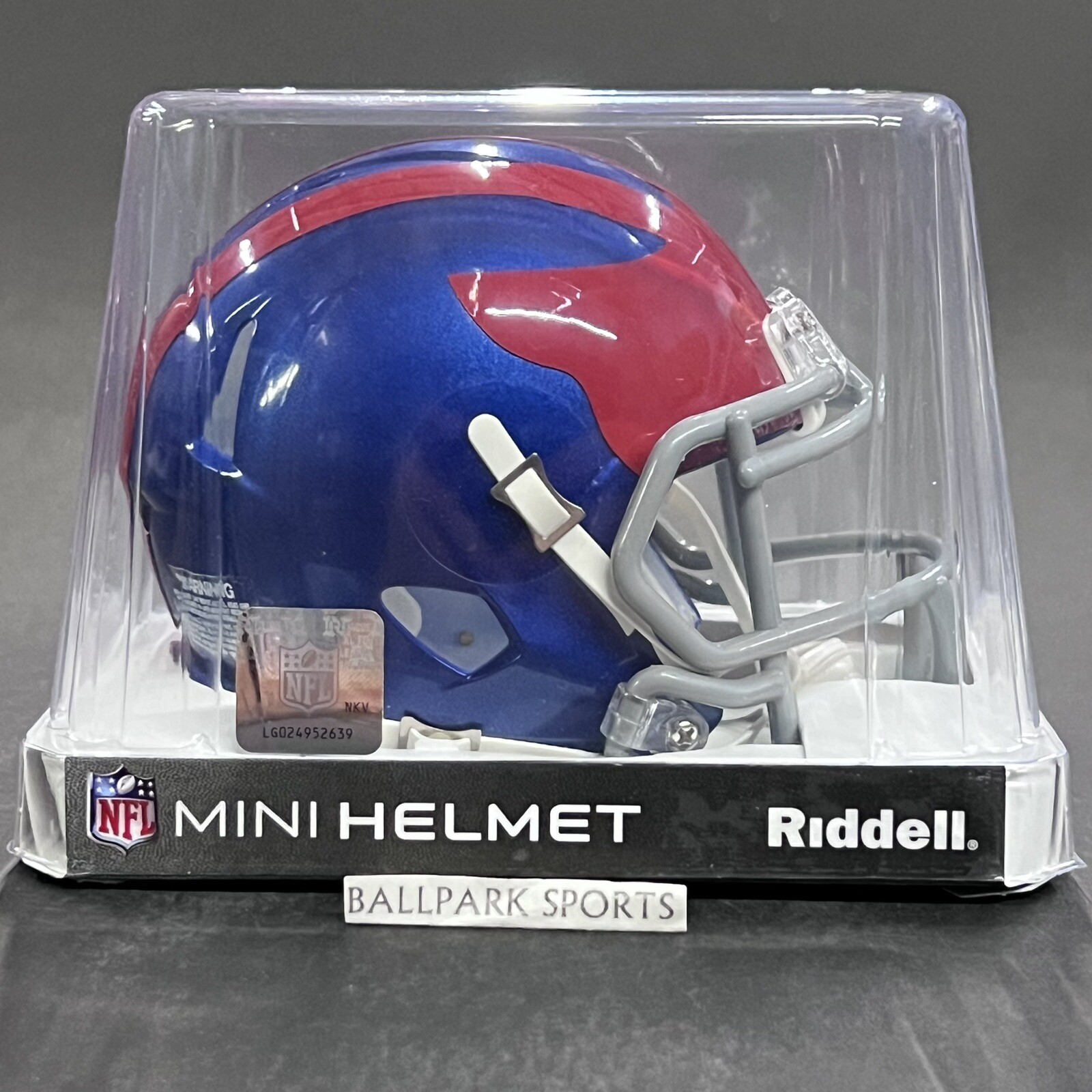 New York Giants Speed Mini Helmet Riddell NFL Licensed ALTERNATE New!
