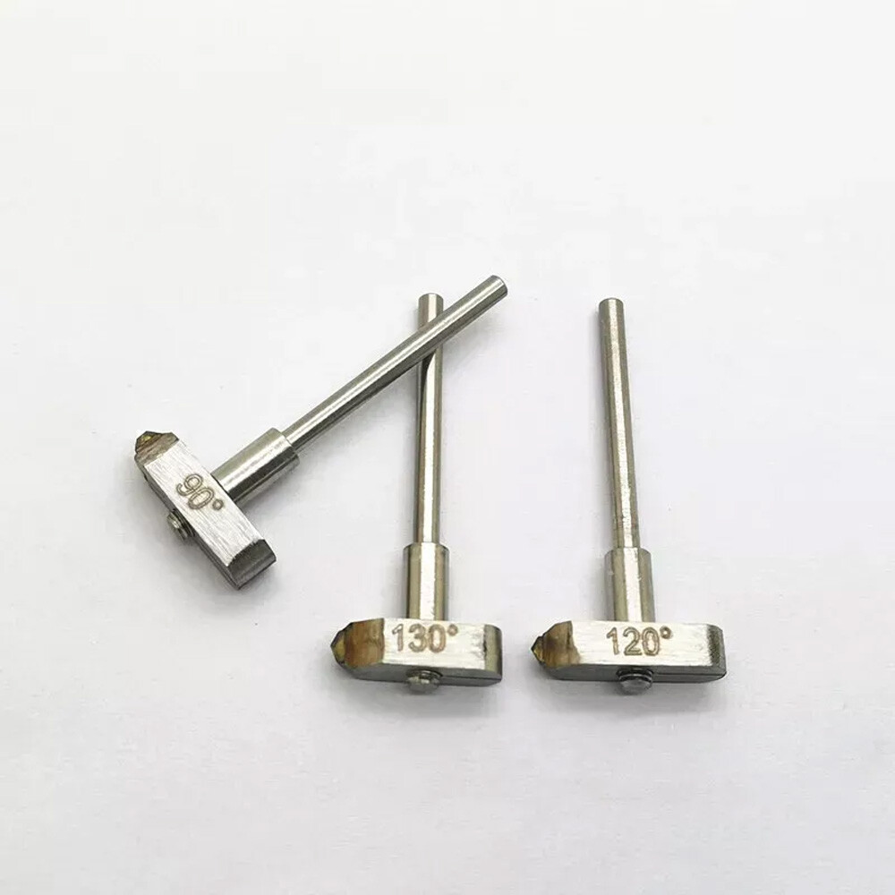90°,120°,130° Durable Metal Diamond Cutter Jewelry Polishing Steel Hammer Head