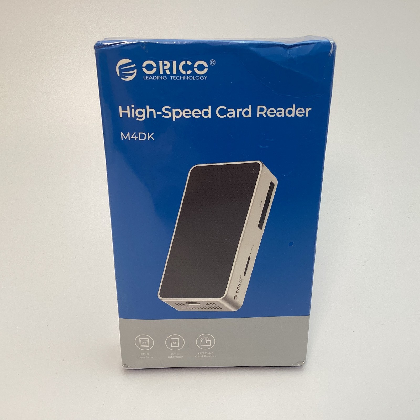 ORICO M4DK High-Speed Card Reader for CFexpress Type A/B, SD/TF 4.0, USB-C - New