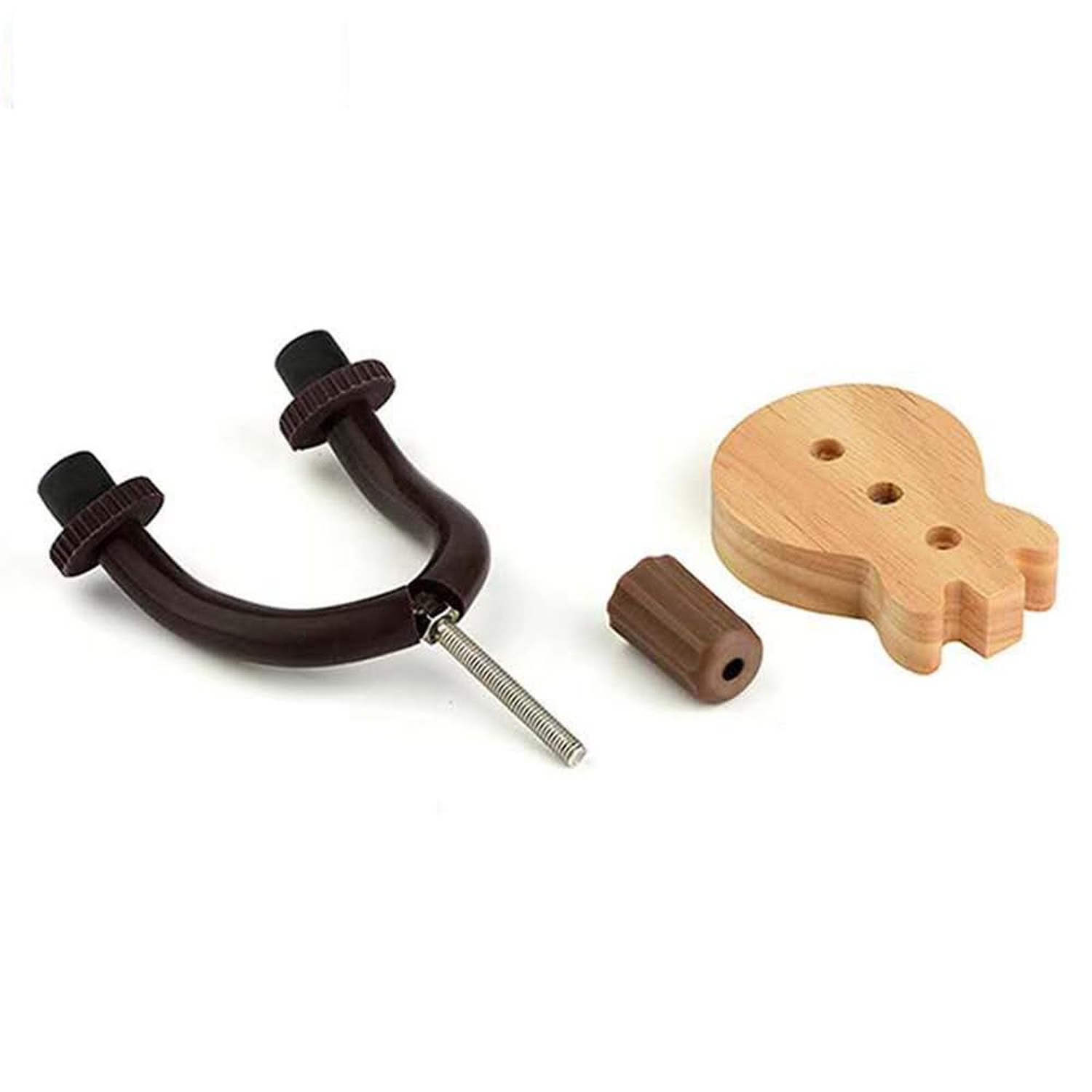 Guitar Wall Mount Solid Wood Base,Non-Slip,Rotating Hook,Easy to Install Suit...