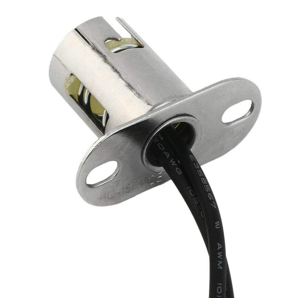 2-Pack 1157 LED Light Bulb Socket Holders - Reliable Electrical Connections
