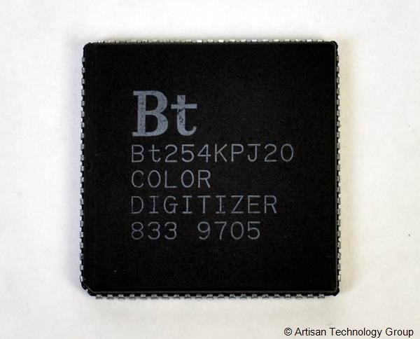 Brooktree Bt254 30 MSPS Monolithic CMOS Triple-Channel 8-Bit Image Digitizer