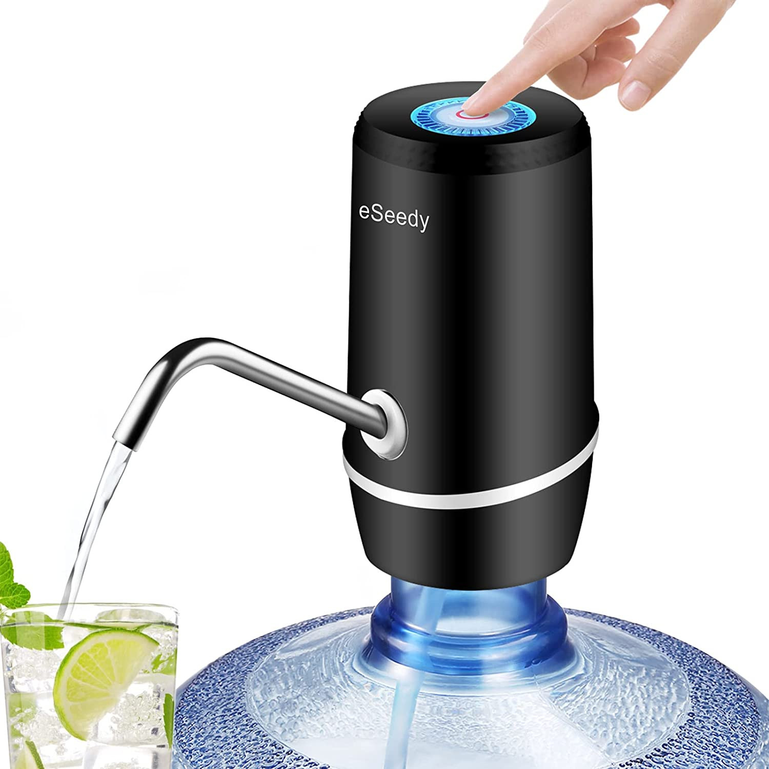 Dispensador De Agua Potable Automático Para 5 Galones Garrafon Bomba Prensa