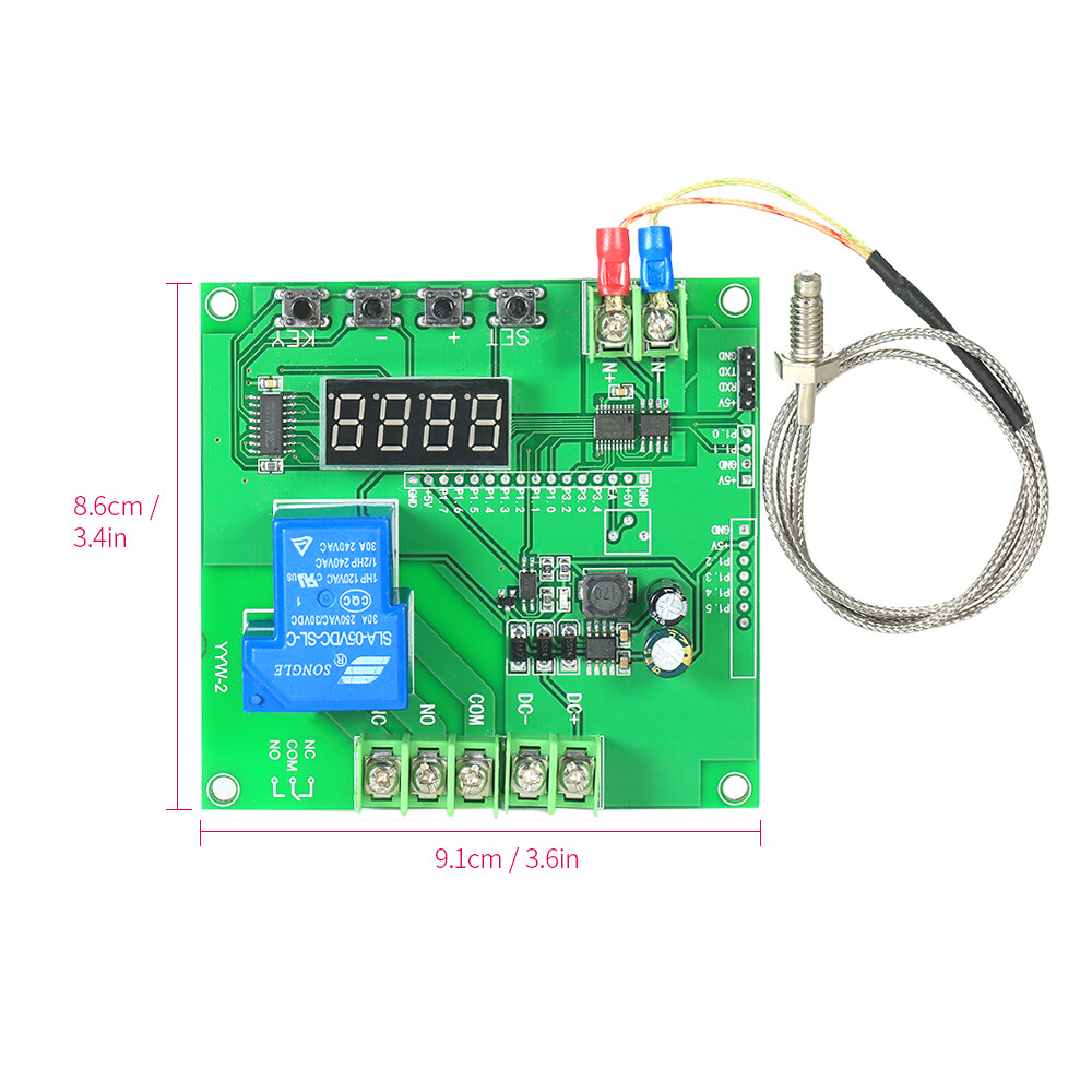 Mini LED Temperature Controller Module 0~1000℃ Temp Control Switch Board J5K1