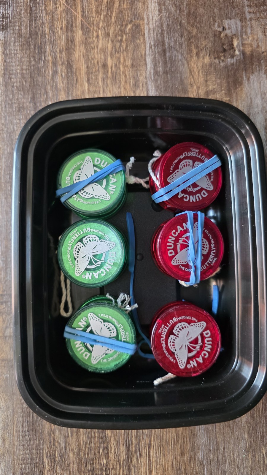 Vintage Duncan Butterfly YoYo 1999 Classic Toys (6) Yo Yo Original Collectible
