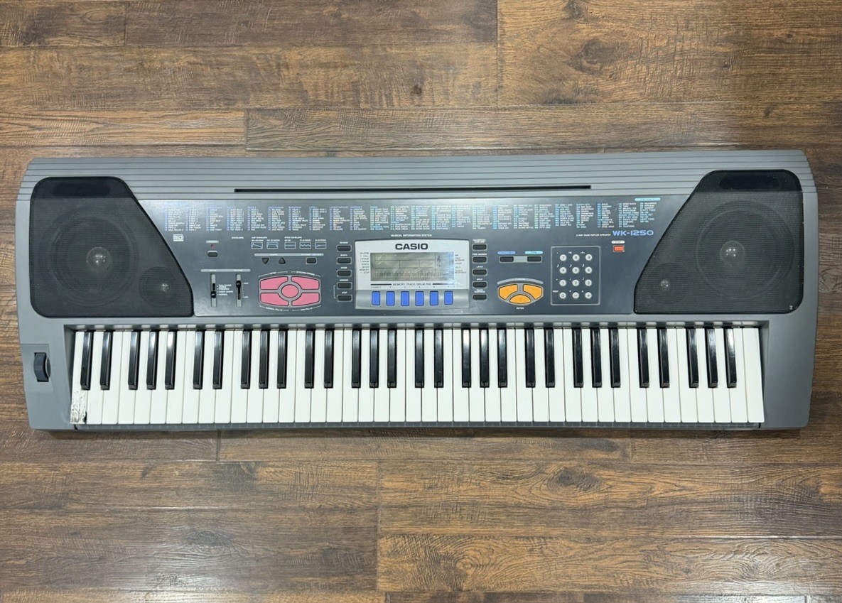 Casio WK-1250 73-Key Portable Electronic Workstation Keyboard | Tested