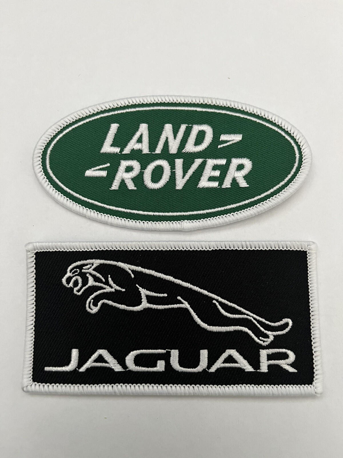 LAND ROVER JAGUAR SEW/IRON ON PATCH EMBROIDERED EMBLEM BADGE