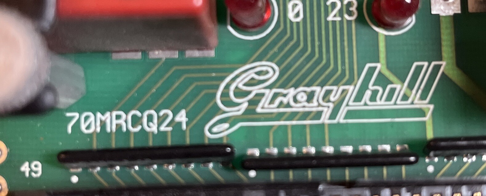 Grayhill 70MRCQ24 I/O Rack PCB Board