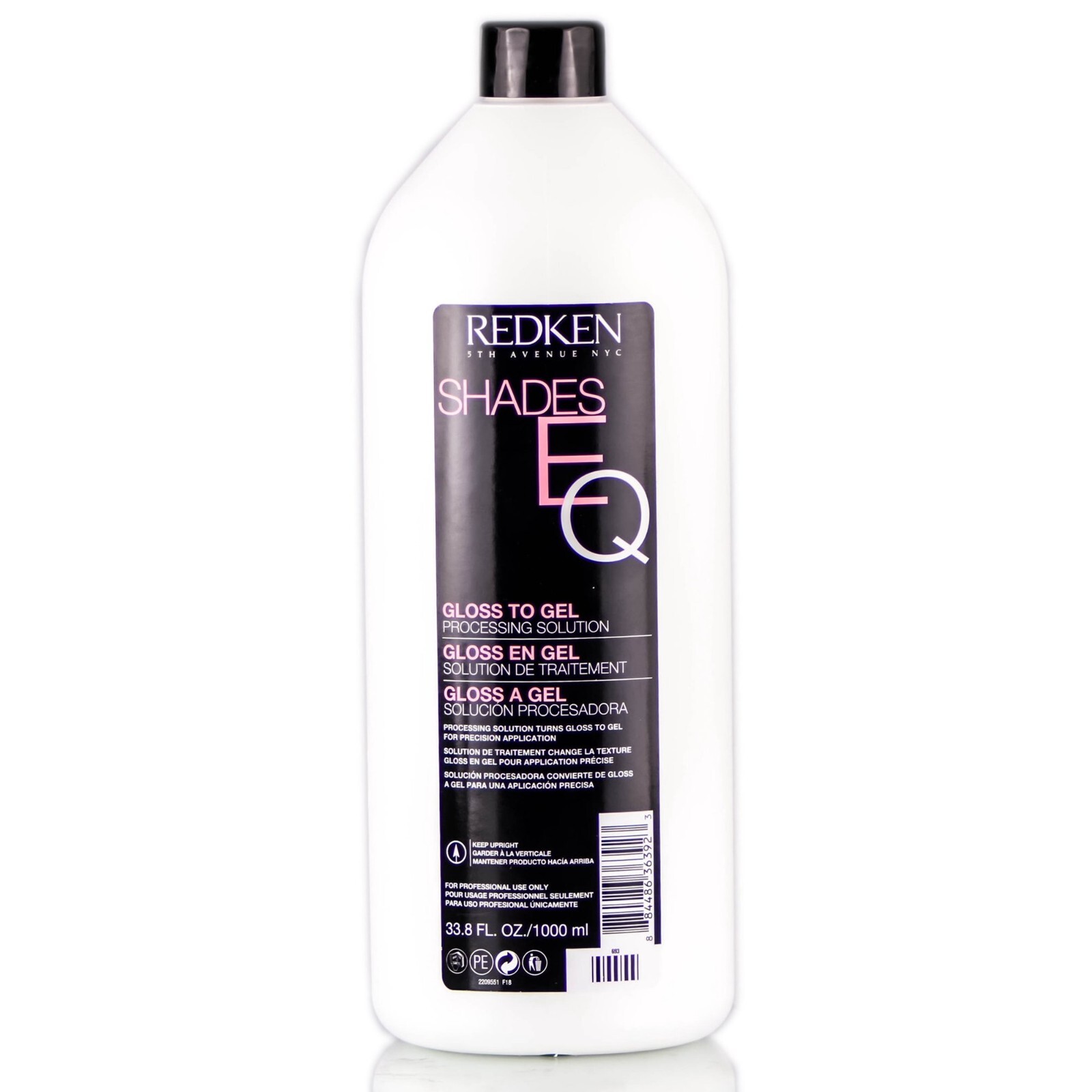 Redken Shades EQ Gloss to Gel Processing Solution - 33.8 fl oz - 1L