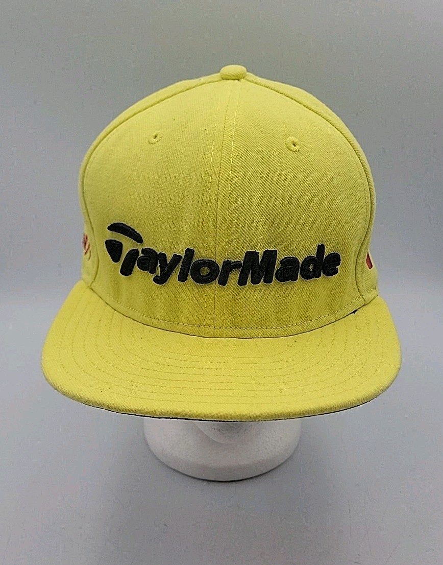 TaylorMade R15 Aero Burner Yellow Snapback Golf Hat New Era 9Fifty Embroidered