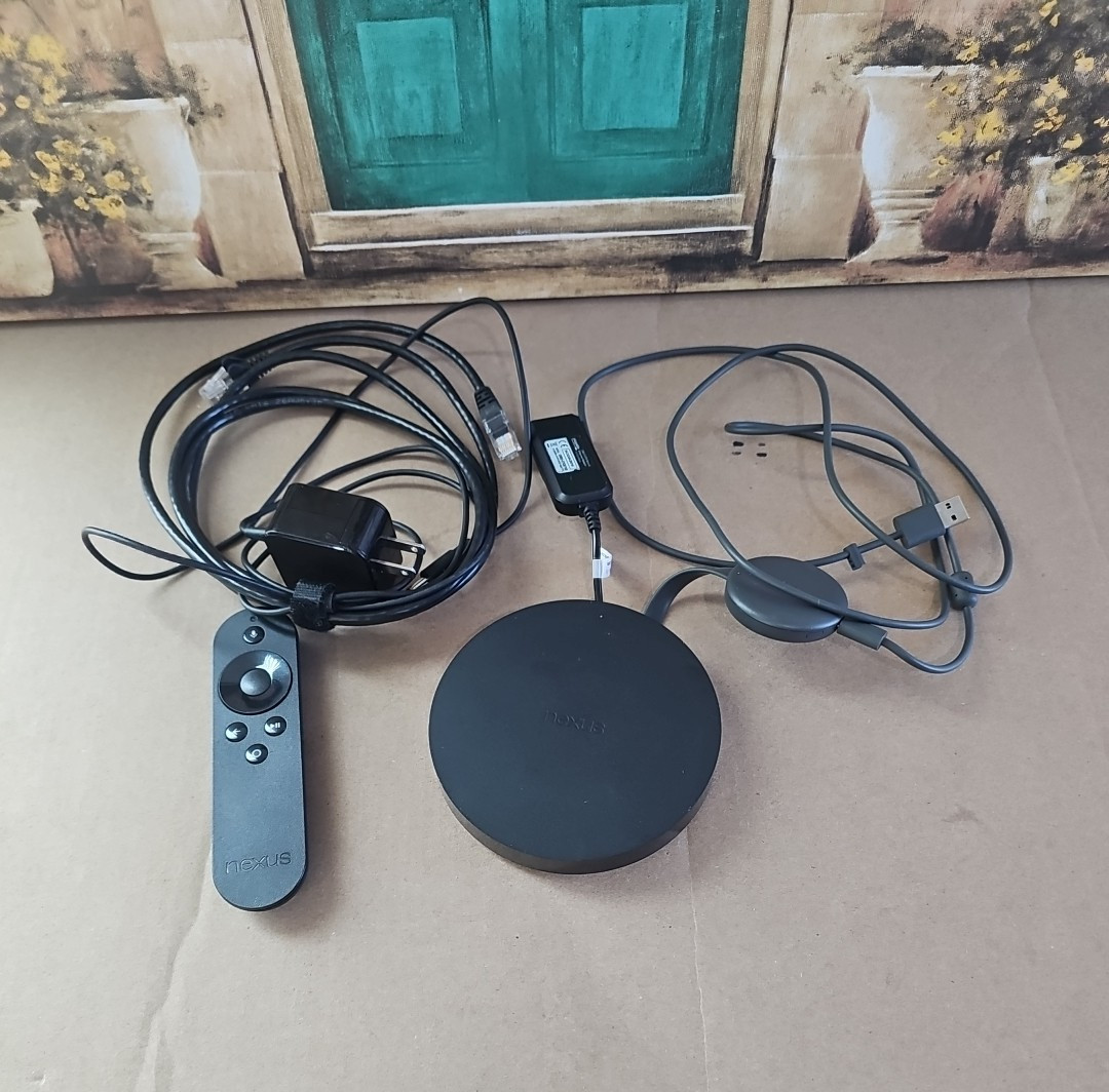 Google - ASUS Nexus Player Streaming Media Console TV500I  Cable  And Remote