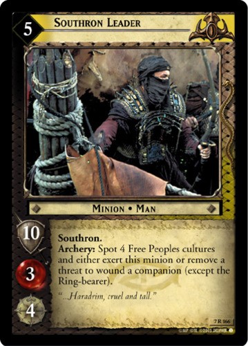 Southron Leader Lightly Played LOTR: The Return of the King