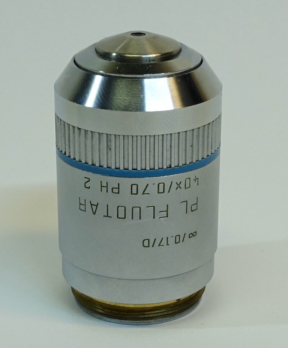 Leica PL FLUOTAR 40X/0.70 ∞/0.17/D PH2 Microscope Objective