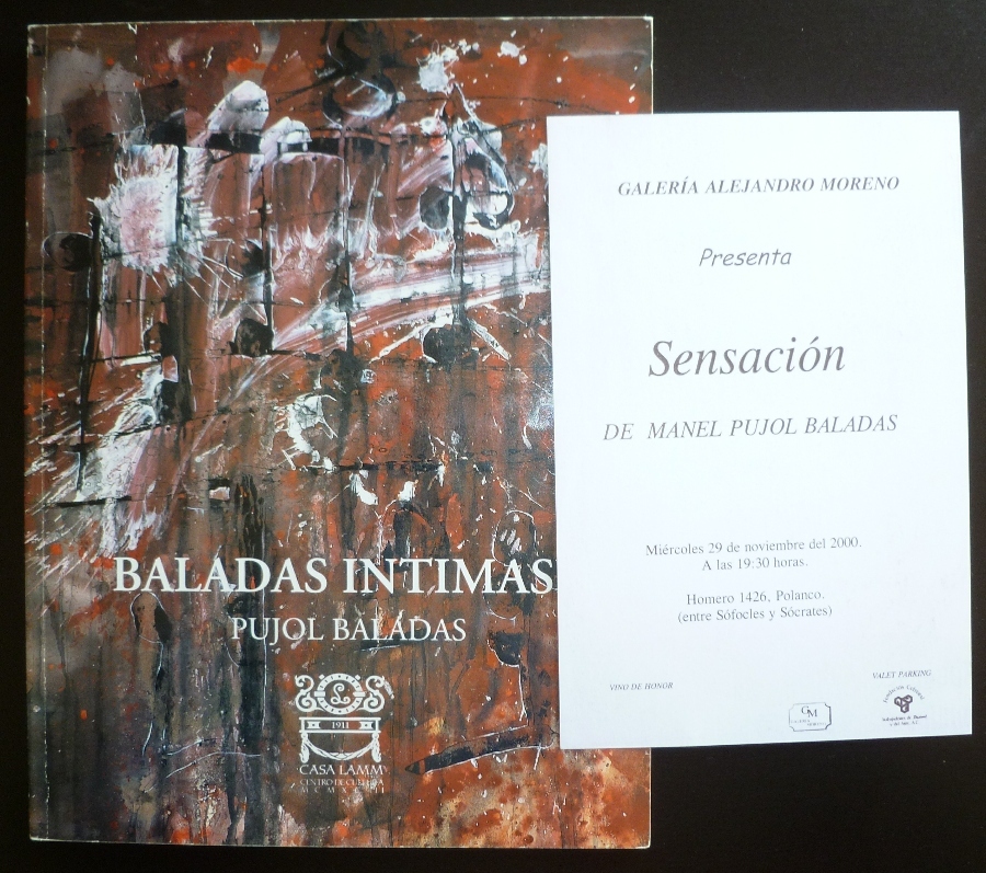 Mexico Art Exhibition Baladas Intimas: Pujol Baladas