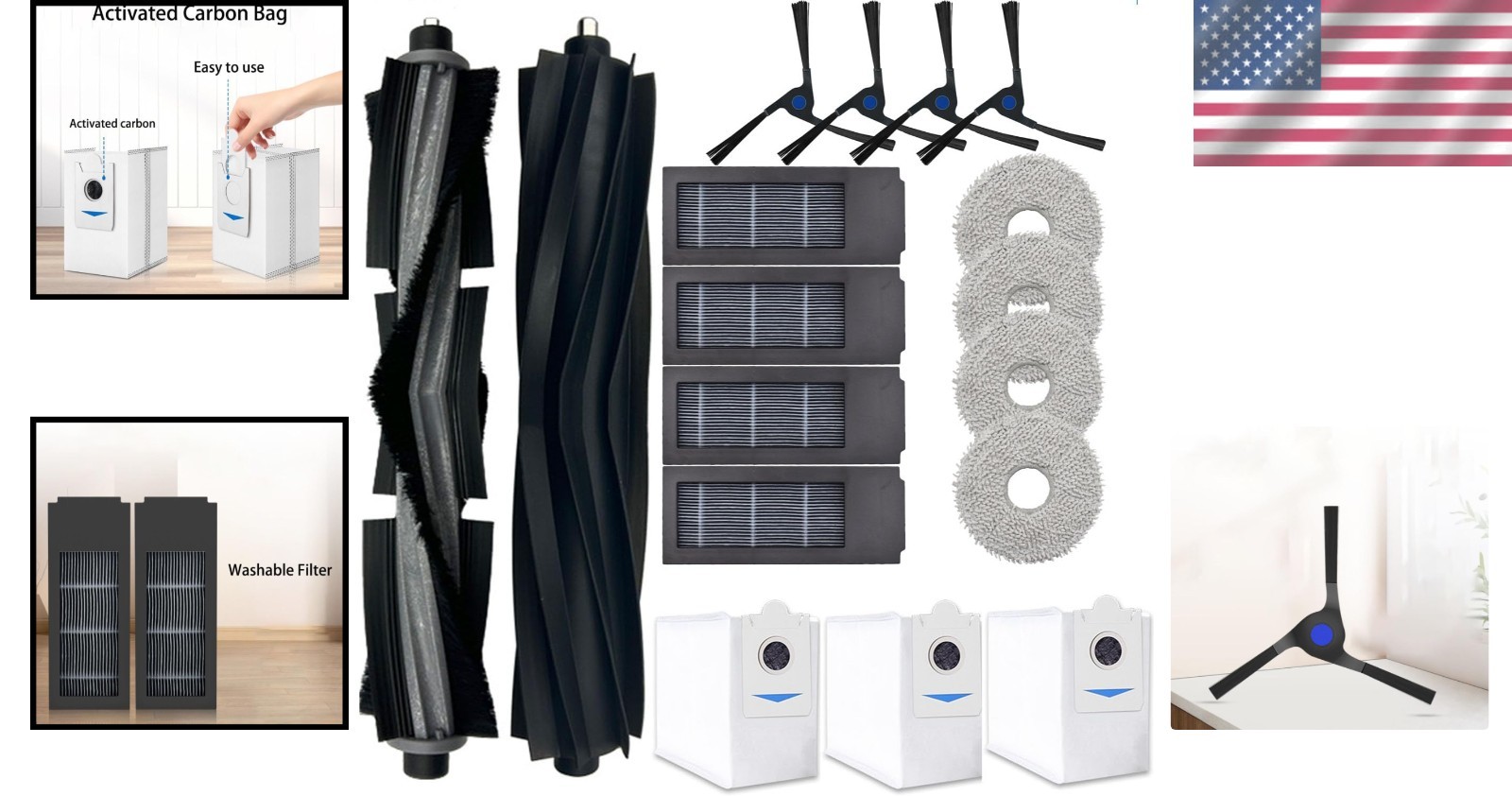 EcoSmart Maintenance Kit for ECOVACS DEEBOT X2 Omni