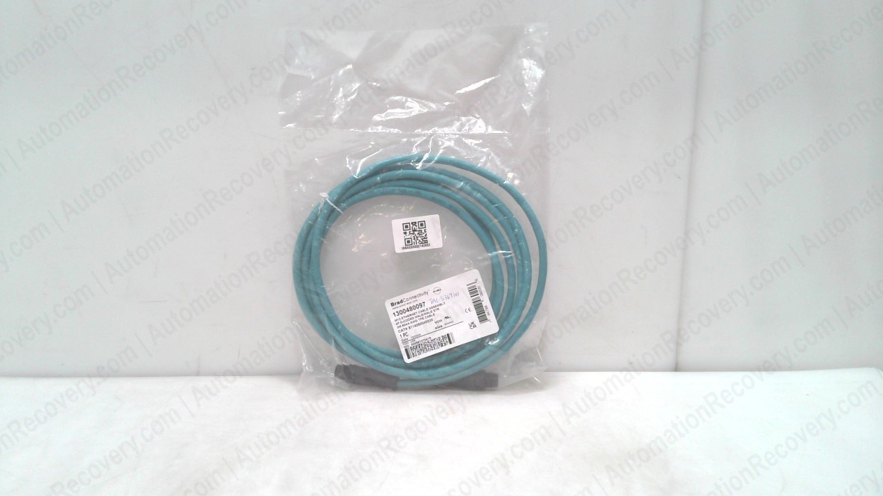 BRAD CONNECTIVITY E11A06004M030, DOUBLE-ENDED CORDSET, 1300480097, NEW #354923