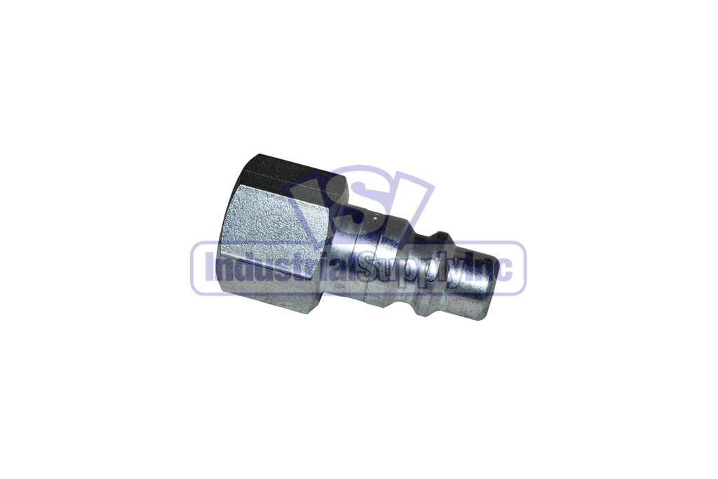 Industrial Interchange | 1/4" Plug | 1/4" Female Pipe Threads | 5 Pack